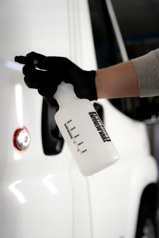 Arbetsflaska 750 ml + Triggerflaska med mätning och spray
