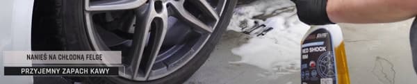 ProElite Red Shock Rim 750ml Rengöringsvätska för rengöring av bilfälgar