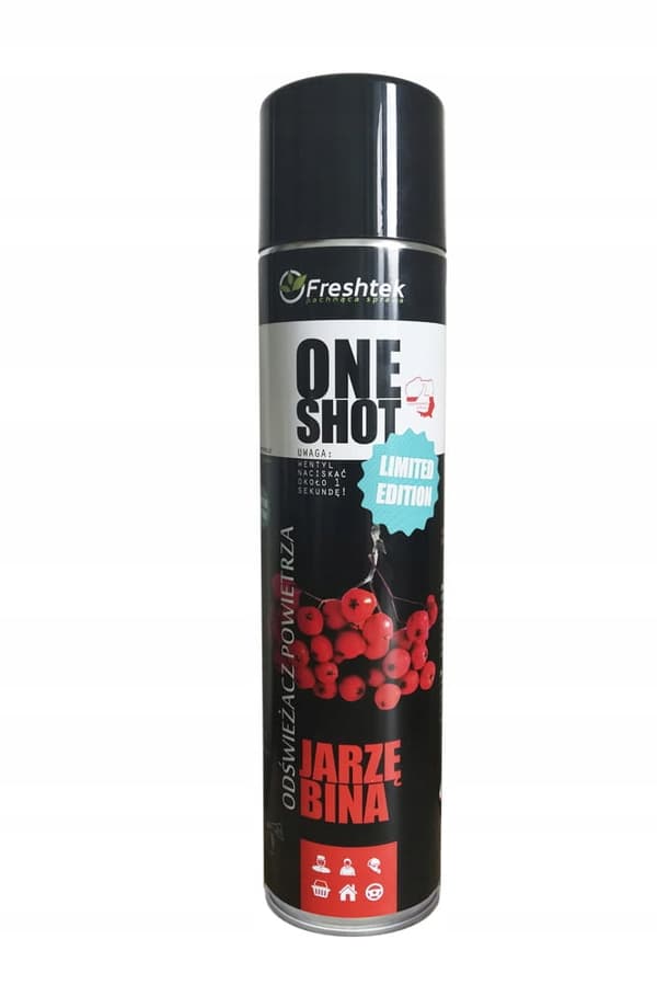FRESHTEK PREMIUM LINE ONE SHOT 600ml Pihlaja Ilmanraikastin autoon