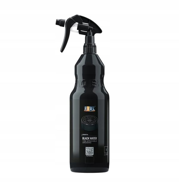 ADBL Black Water dressing til dæk og gummi, giver glans og beskyttelse, 1 liter