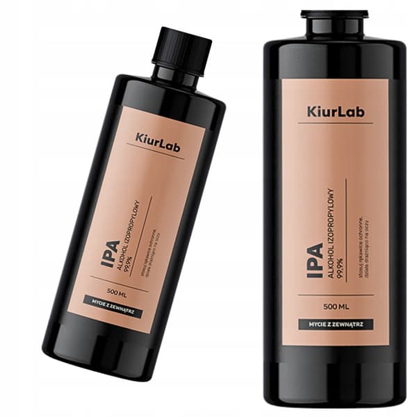 KiurLab IPA 99% 500 ml affedtningsmiddel og Isopropylalkohol 99,9%