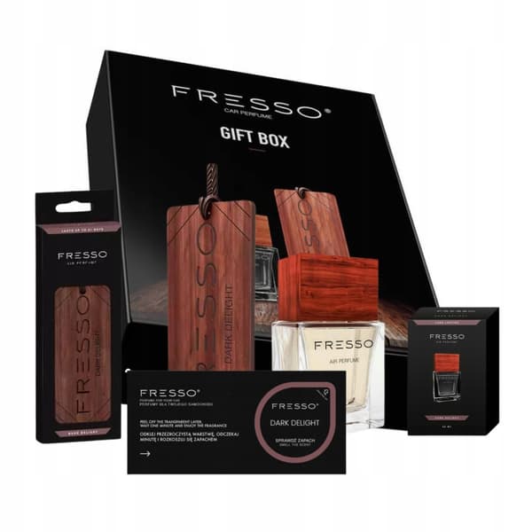Fresso Mini lahjapakkaus Dark Delight Perfum Ripustus