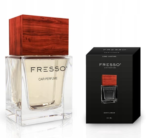 FRESSO MINI GIFT BOX GENTLEMAN - AUTON TUOKSUSUIHKU 50ML + RIPUSTUSKORISTE