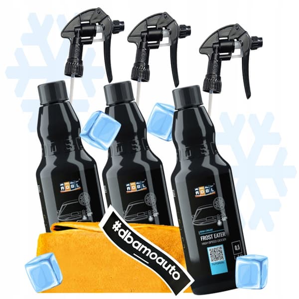 3x ADBL Frost Eater 500ml Afrimningsmiddel til bilruder ned til -60°C 500 ml