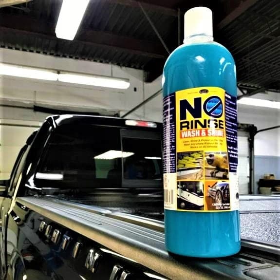 Auton pesu ja puhdistus NO RINSE 950 + kuivauspyyhe + pesusieni