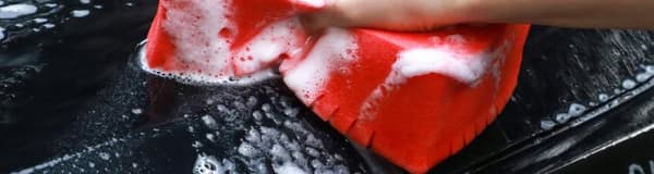 OPTIMUM BIG RED SPONGE Svamp för tvätt och rengöring av bil STOR RÖD