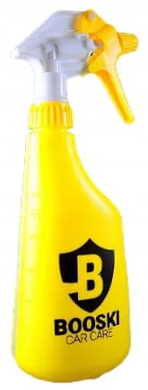 Booski Car Care Detailing Bottle - Yellow flaske til bilpleje med spraydyse
