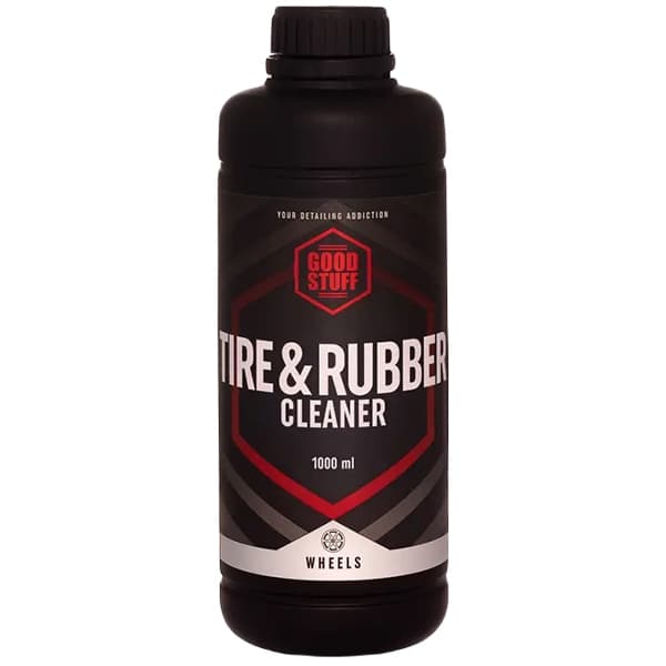 Good Stuff Tire & Rubber Cleaner + HARJA auton vanteiden puhdistusaine