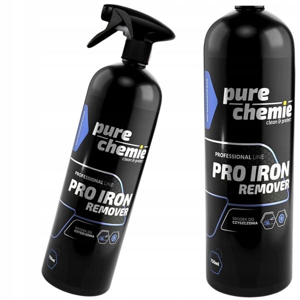 Pure Chemie PRO Iron Remover 0,75L avfettningsmedel för järn Bilschampo för fälgar
