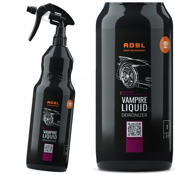 Adbl Vampire Liquid 1 L Væske Til Rengøring Af Fælge Deironizer Blodig Fælg Effektiv