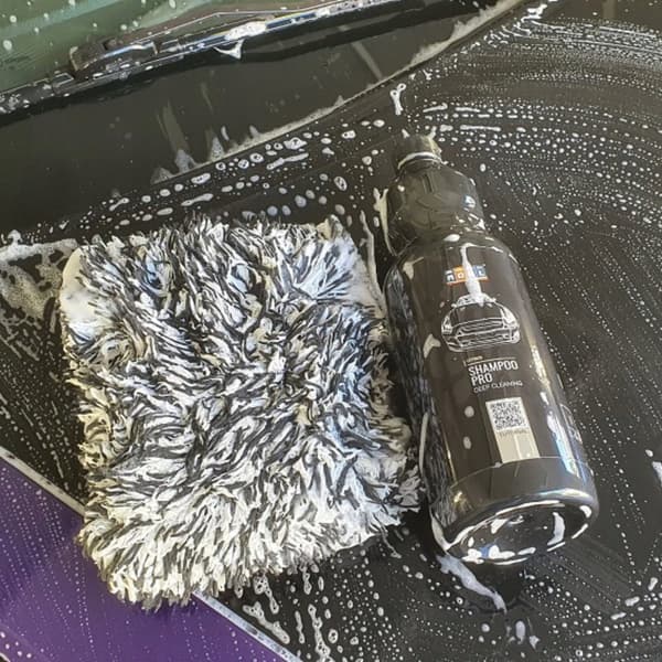 Bilplejeprodukter: ADBL shampoo PRO til lakpleje + ADBL voks spray