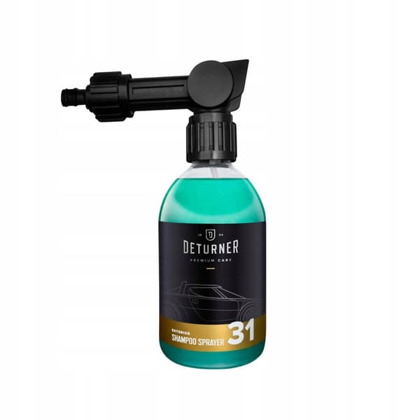 Vask og pleje af bilens lak med DETURNER 31 shampoo rengøringsudstyr