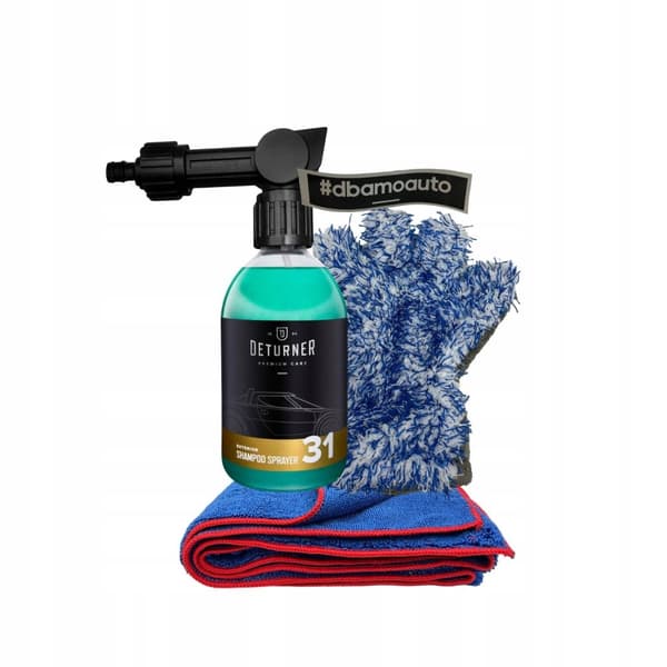 Bilshampoo til vask af bil Deturner 31 + detaljeringsudstyr