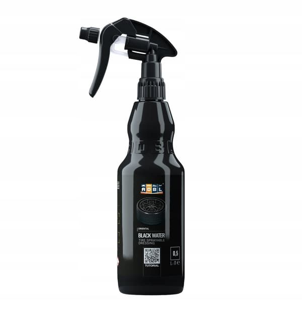 ADBL Black Water Tire 0,5L -renkaan suoja-aine + levityslevy