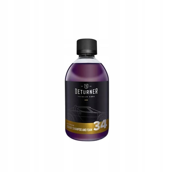 Vask af bil med aktivt skum DETURNER 33 Shampoo Deturner 34 vaskehandske