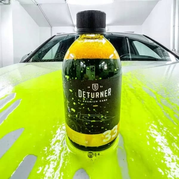Vask af bil med aktivt skum DETURNER 33 Shampoo Deturner 34 vaskehandske