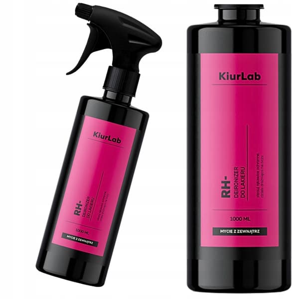 KiurLab RH- Deironizer 1L Midlet til deironisering af lak Rengøring af bil