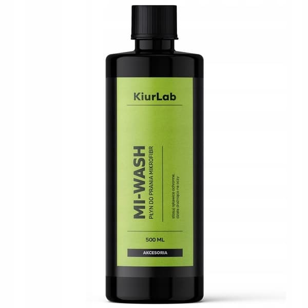 KiurLab MI-WASH 500ml tvättvätska för mikrofiber mjukar upp mikrofiberfibrer