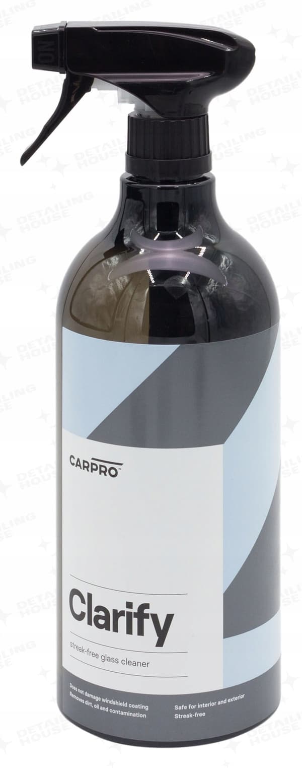 CarPro Clarify 1L Vätska för rengöring av fönster, speglar, rengöring och tvätt av bil