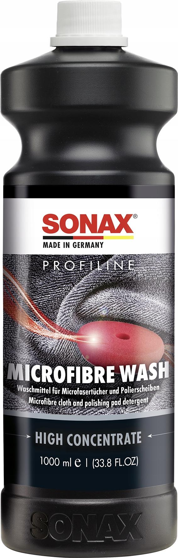 Sonax Microfibre Wash 1L pesu- ja hoitoaine mikrokuituliinoille