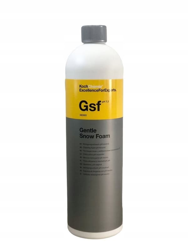 KOCH CHEMIE GSF GENTLE aktiv skum rengöringsmedel för biltvätt 1L