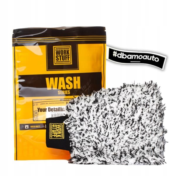 Work Stuff STORM Wash Mitt mjuk Mikrofiberhandske för biltvätt