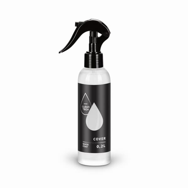 Vård av CleanTech Cover 0,2l lack hydrofobisk beläggning quick detailer