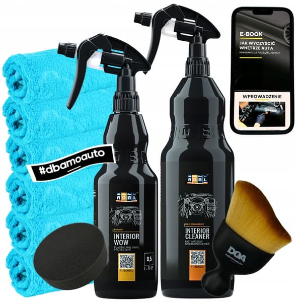 Auton sisätilojen puhdistusaine ADBL Interior Cleaner + Interior Wow