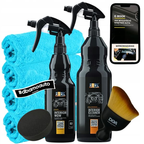 Bilinteriörrengöring ADBL Interior Cleaner + tillbehör