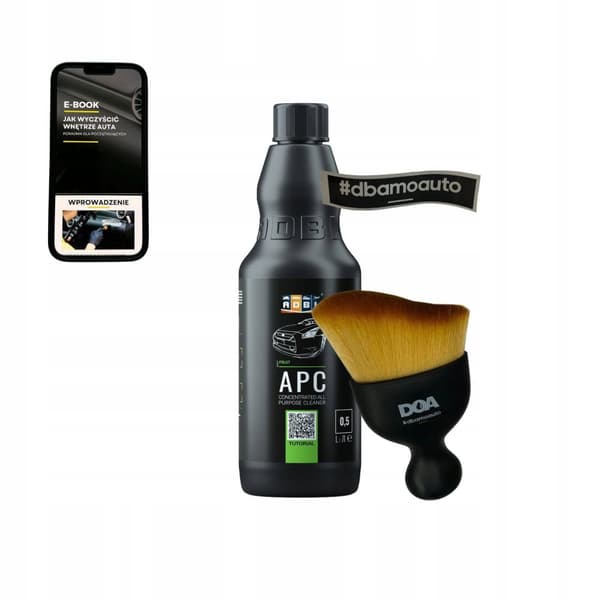 Universal rengøringsmiddel til bil ADBL APC 500 ml + detaljebørste DOA