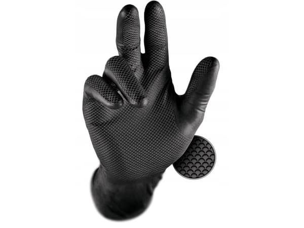 Grippaz 246 nitrilhanske sort 50 stk. – 10