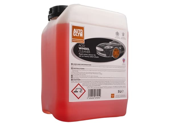 Autoglym Acid Wheel Cleaner 5L Pyöränpuhdistusaine hapolla