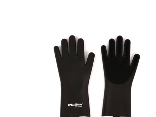 Maxshine Gummiskrub Handsker - Par