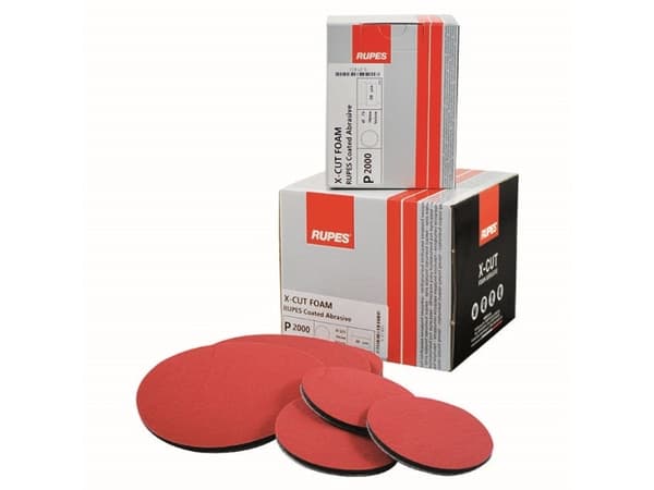 Rupes X-cut skum sliberondel, Ø:150 mm. P1500, 20 stk.