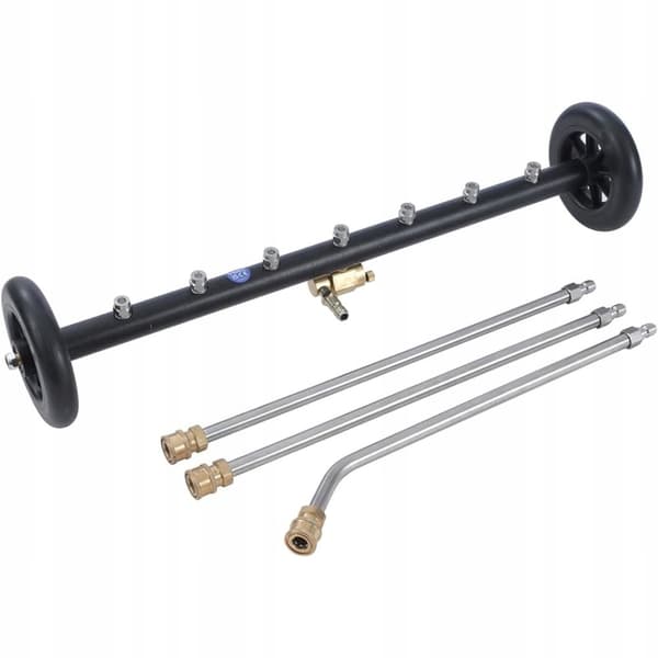 Chassis vaskelanse 275 bar, 7 dyser 40°, 1/4" lynkobling, 3 lanser 126cm