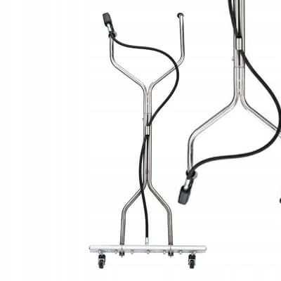 Rustfrit stål chassis vaskelanse 4200 PSI 290 bar 7 dyser 40° med 3/8" pistol