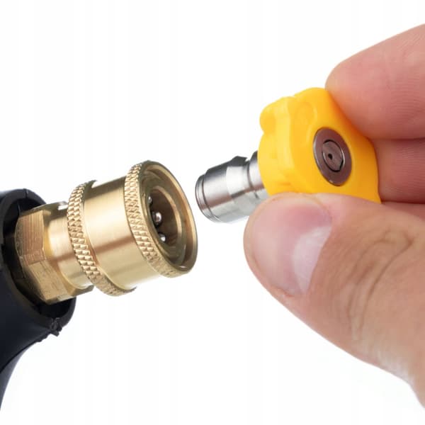 Højtryksrenserpistolsæt 4350PSI 22mm + Rosfix Sæt med 5 hurtigkoblingsdyser til højtryksrenser (0°, 15°, 25°, 40°, 60°)