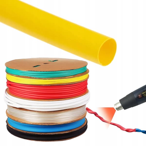 Krympslang vit 1,5 mm 1 m