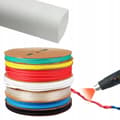 Miniatyrbild 1 av 5: Krympslang vit 2mm 1m