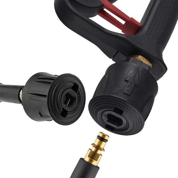 Slangeforlængeradapter - klik QC Lavor/Black&decker (plastik)
