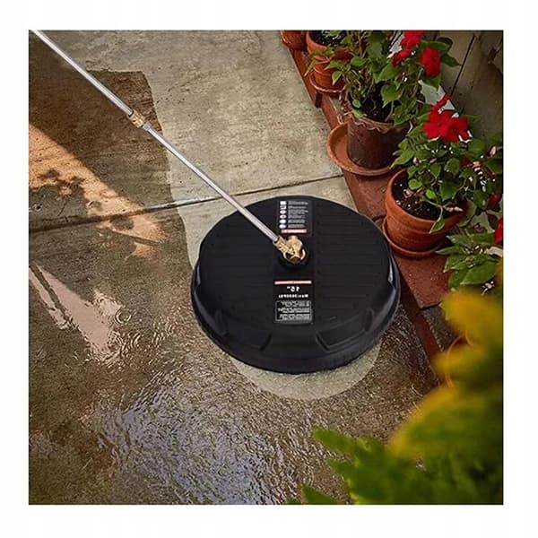 Rosfix Professional T-Racer 15" kuutioharja 1/4" pikaliittimellä + 1/4" painepesurin suihkuputki 15° taivutuksella, 5 suutinta ja kahva