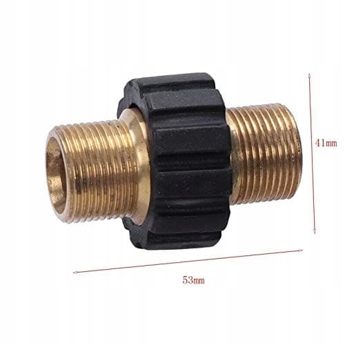 Nippel/adapter för anslutning av högtryckstvättsslangar 2x GZ M22x1,5mm