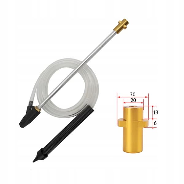 Karcher K2-K7 messinkiliitäntäinen hiekkapuhallussarja keraaminen suutin 3m letku 460mm