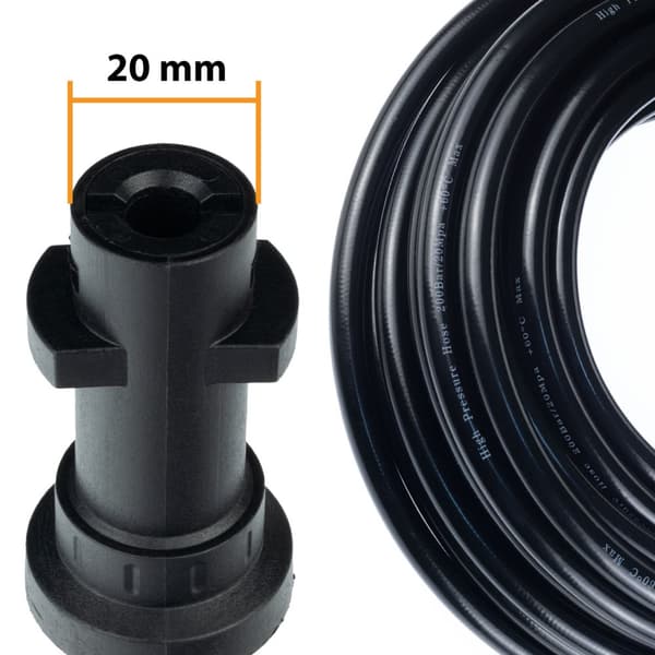25 m Karcher K-sarjan viemärinavausletku suuttimella 1+3