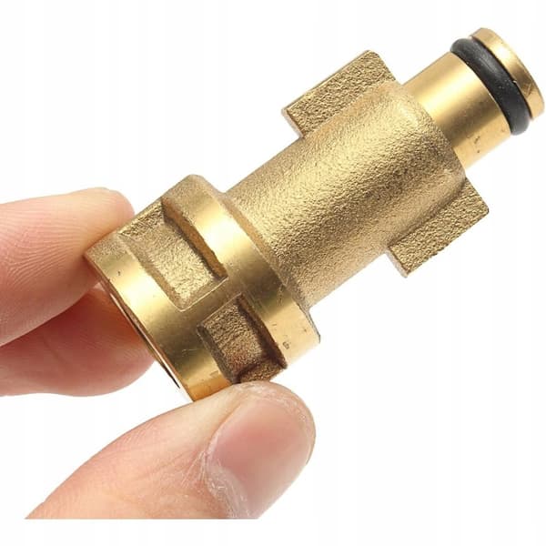 Bajonet 1/4"F adapter / reduktion til Bosch Aquatak højtryksrenser (gammel type)