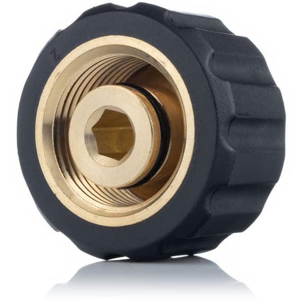 Adapter/stik M22 (Kärcher HD G1/4""F) til tilslutning af tilbehør med 1/4"" gevind til HD HDS-serien