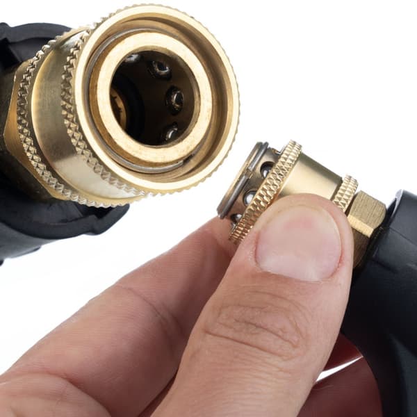 5000PSI højtryksrenserpistol med 22 mm tilslutningsgevind og 1/4" hurtigkobling