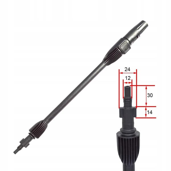 Vario Quick Connect -suutin painepesurille AR Blue Clean / Michelin / Black Decker / Mac Allister / Makita / Stanley / Bosch