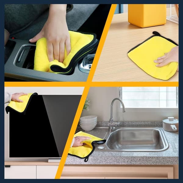Microfiber Handduk Superabsorberande fibrer Perfekt för bil m.m.