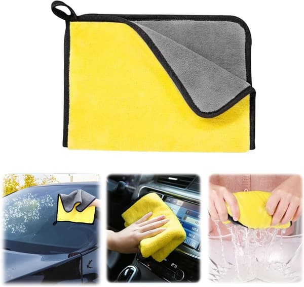 Microfiber Handduk Superabsorberande fibrer Perfekt för bil m.m.